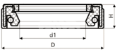 Сальник рулевой рейки HAZ0840R