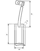 Щетки мотора отопителя KSB0057