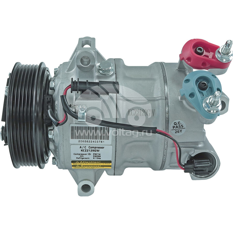 Компрессор кондиционера KRAUF KCZ2129GW (8891625207)