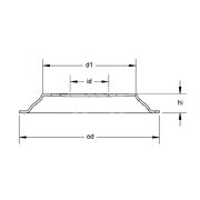 Тепловой экран турбокомпрессора MHR0110