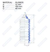 Пыльник рулевой рейки RDZ0127MG