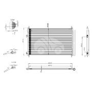 Радиатор кондиционера KRC1078