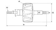 Ротор генератора AVM7415