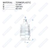 Пыльник рулевой рейки RDZ0434MG