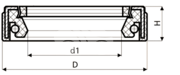 Сальник рулевой рейки HAZ0927R