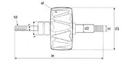 Ротор генератора AVN1584