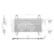 Радиатор кондиционера KRC1319