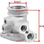Корпус рулевой рейки HZM1113